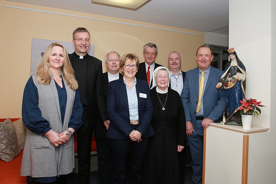 Besuch vom Bischof Dr.Gerber im Hospiz St.Elisabeth zu Fulda gemeinnützige GmbH