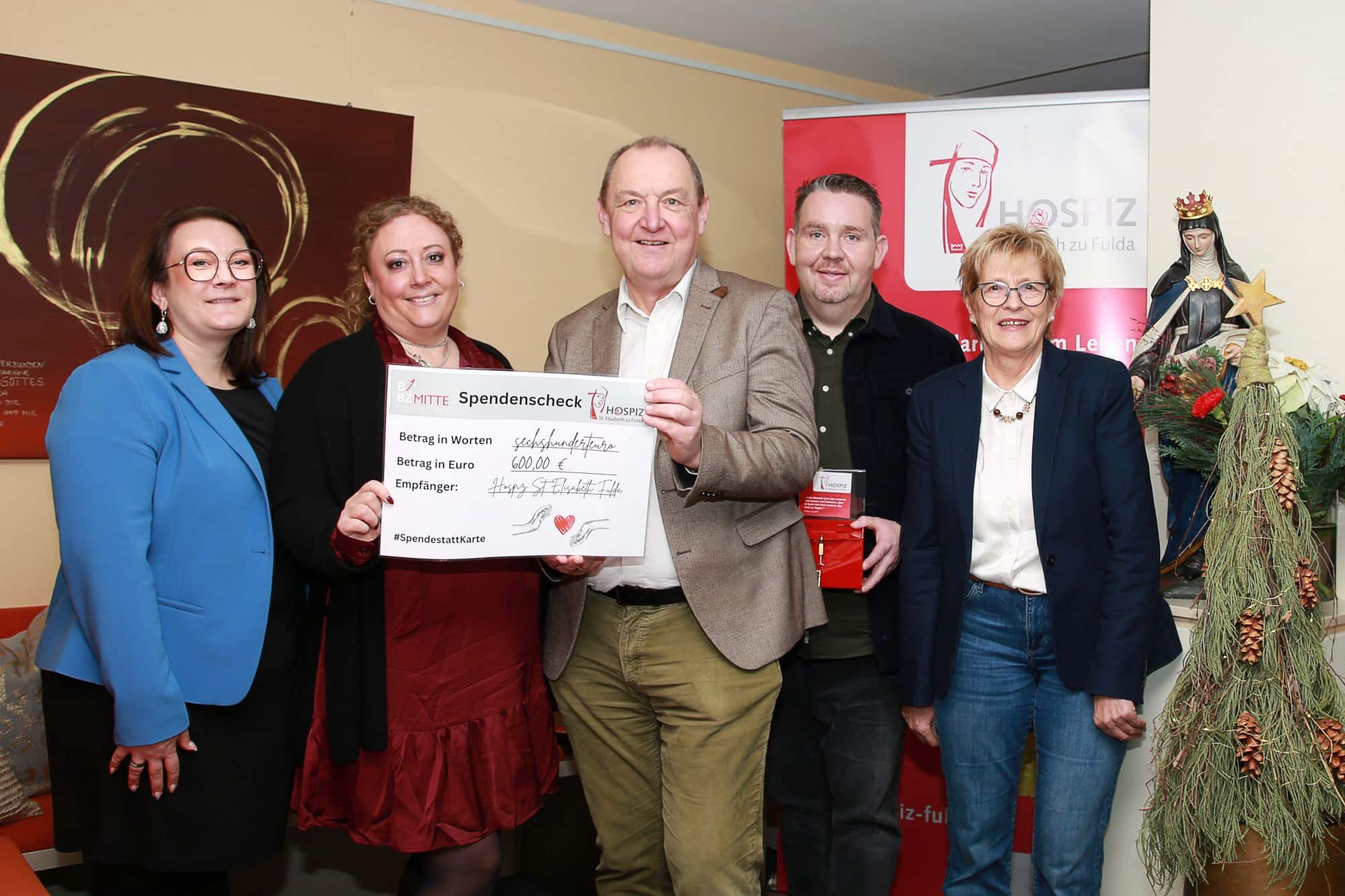Spendenübergabe BBZ Mitte GmbH