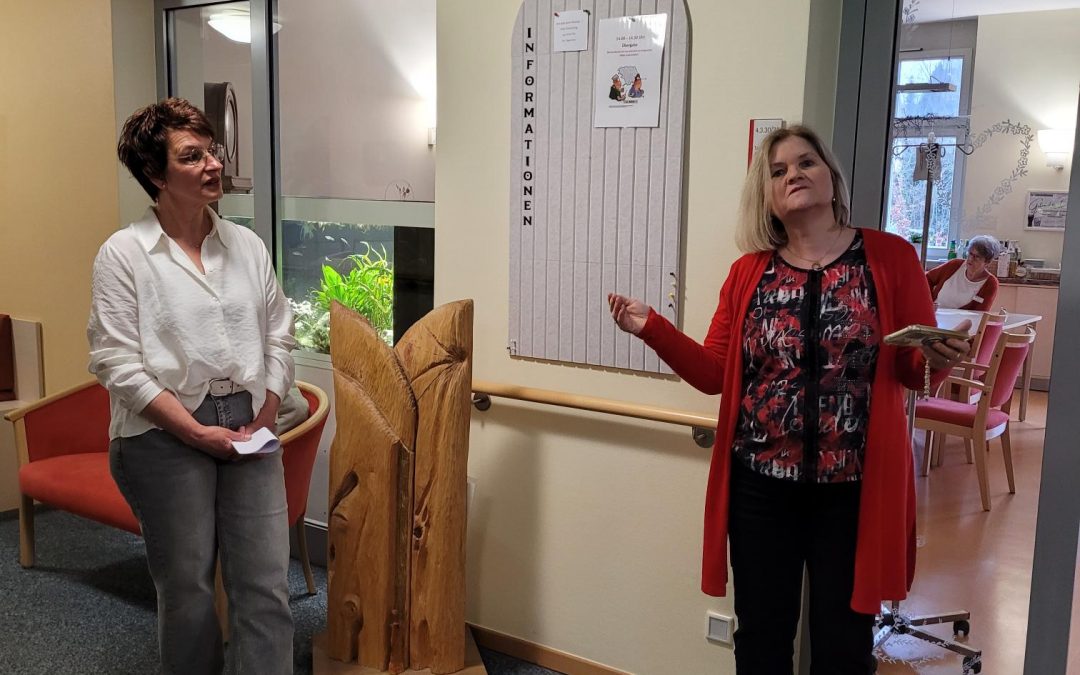 Bilderausstellung im Hospiz in Fulda von Jutta Hauck-Schiemann