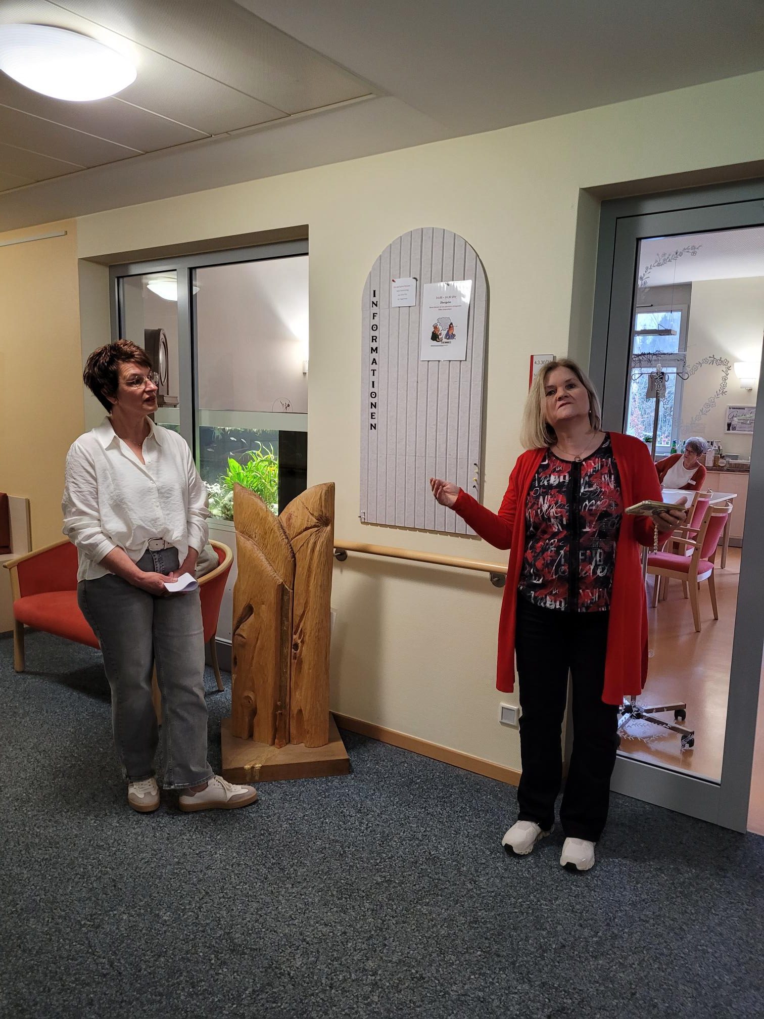 Bilderausstellung im Hospiz in Fulda von Jutta Hauck-Schiemann