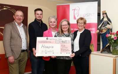 Wintergrillen Familie Labendsch – Spendenübergabe an Hospiz