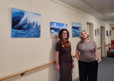 Monja Bartholomäus und Wasserbilder