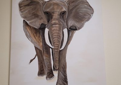 Monja Bartholomäus - Bild Elefant