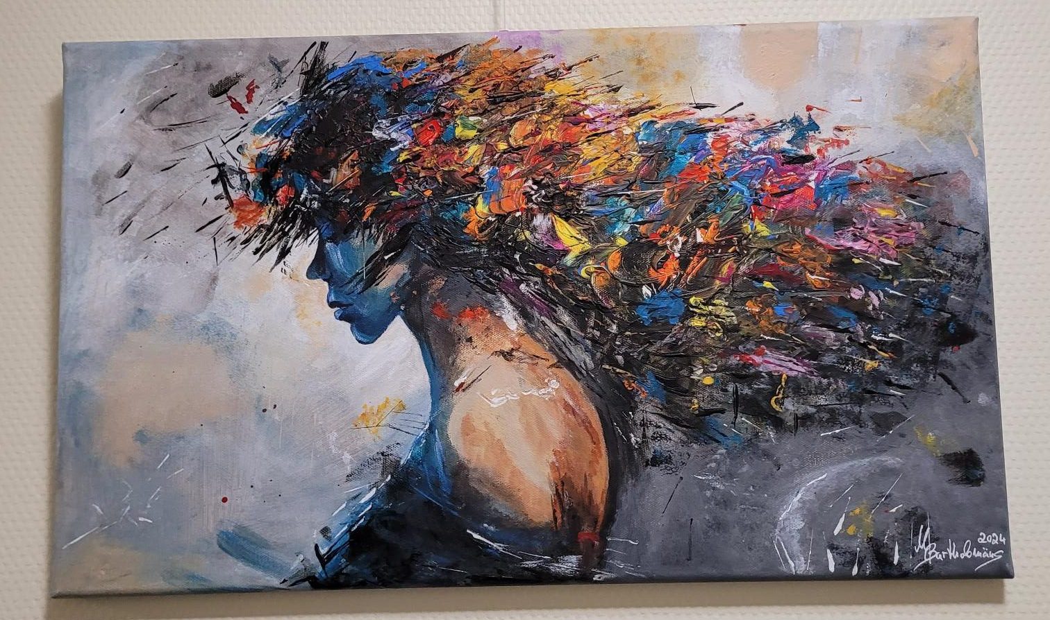 Monja Bartholomäus – erste Bilderausstellung