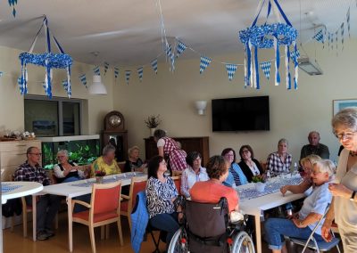 Oktoberfest im Hospiz mit Bewohnern und Angehörigen